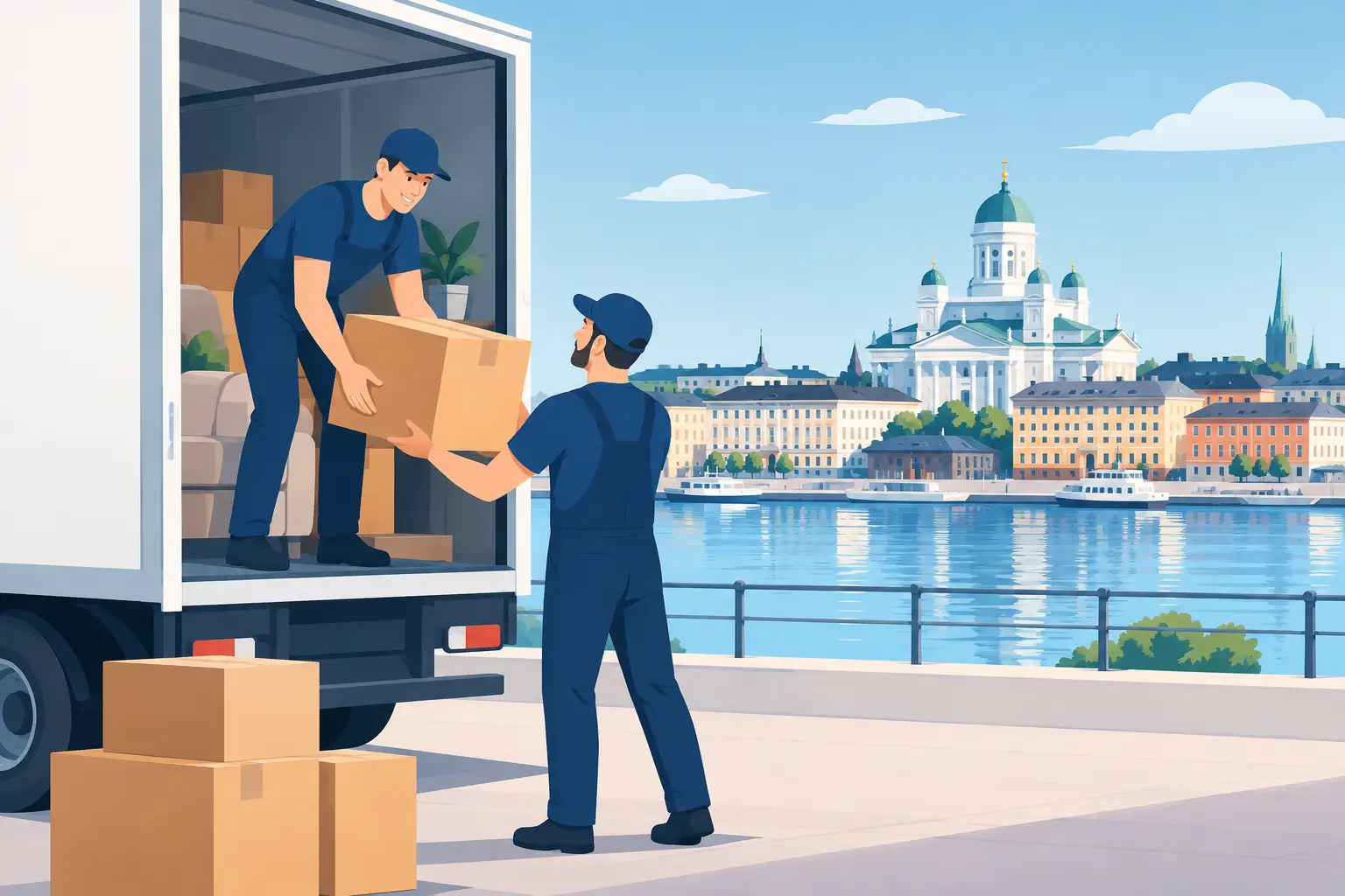 Kuinka paljon muuttopalvelu maksaa Helsingissä?