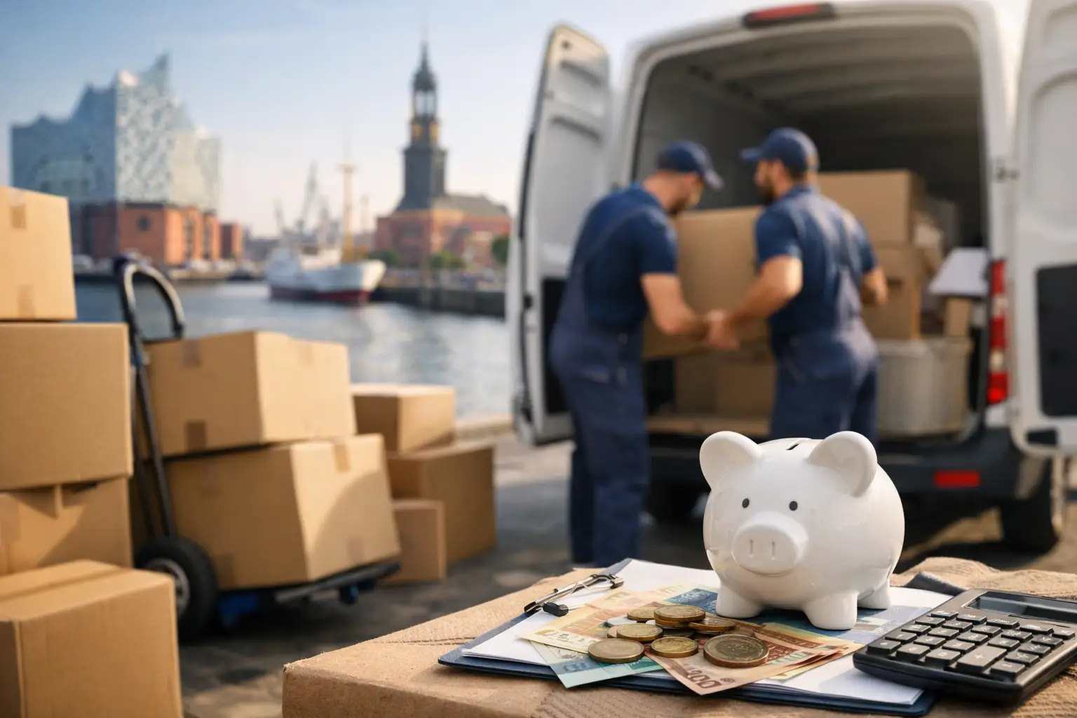 Umzugsunternehmen Hamburg Kosten realistisch