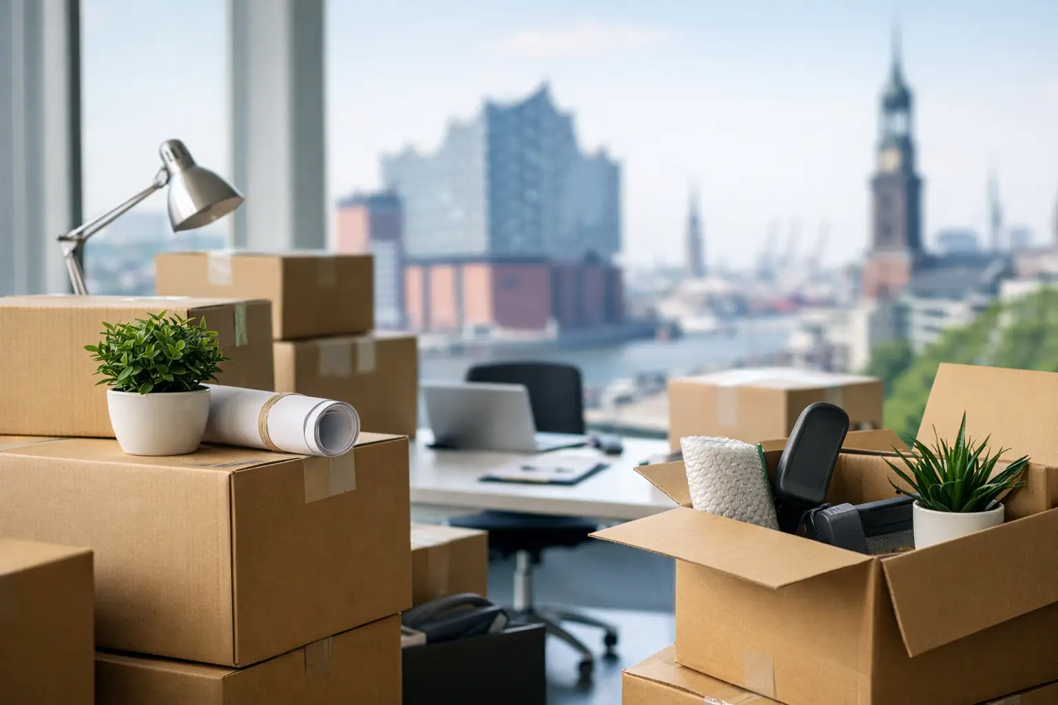 Büroumzug Hamburg Checkliste für Firmen