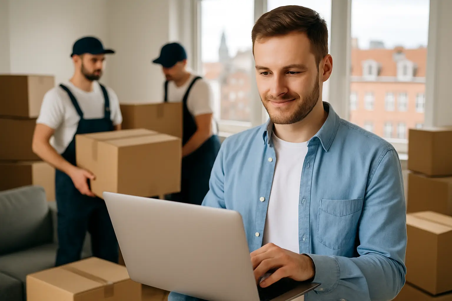 Umzugsangebot in Hamburg online anfragen