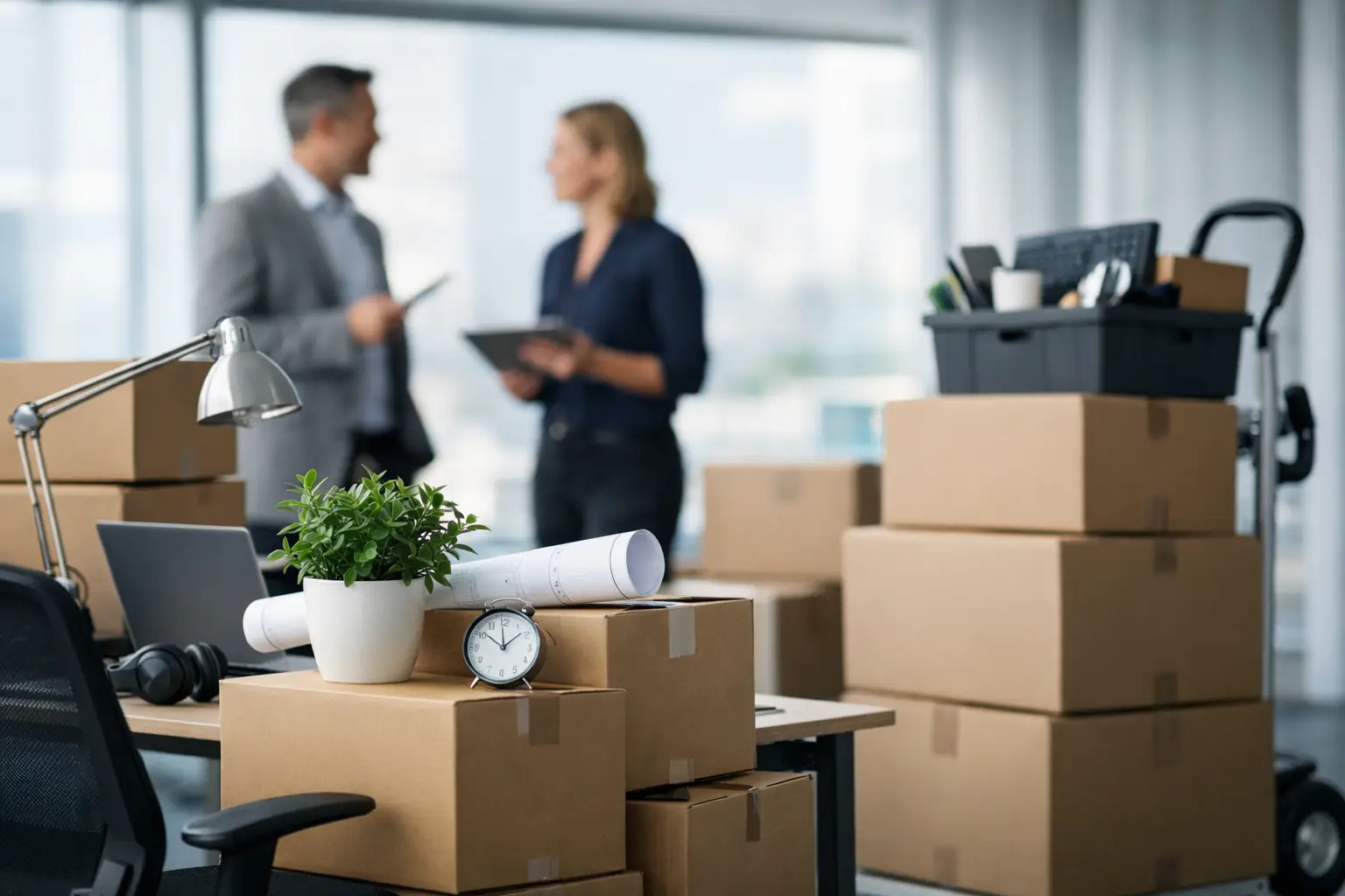 Firmenumzug planen ohne teure Ausfallzeiten