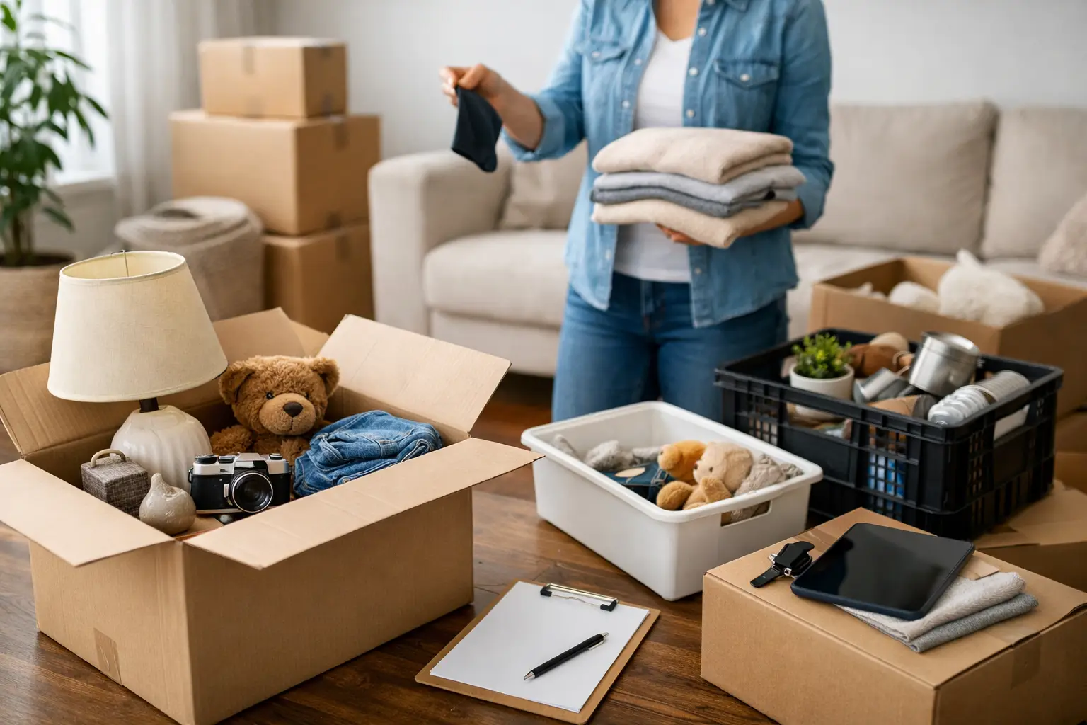 Entrümpelung vor Umzug richtig planen