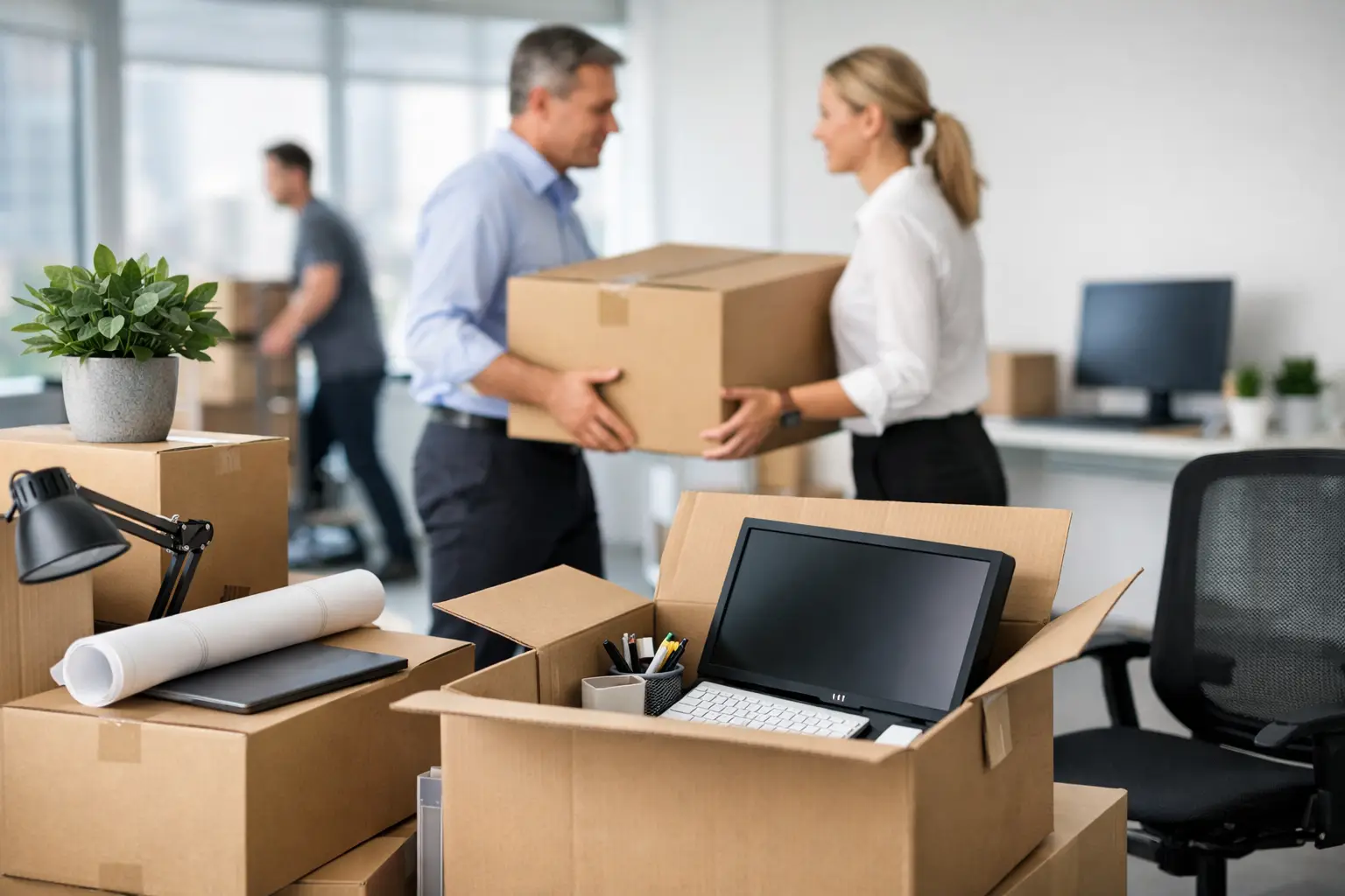 Büroumzug ohne Ausfallzeiten organisieren