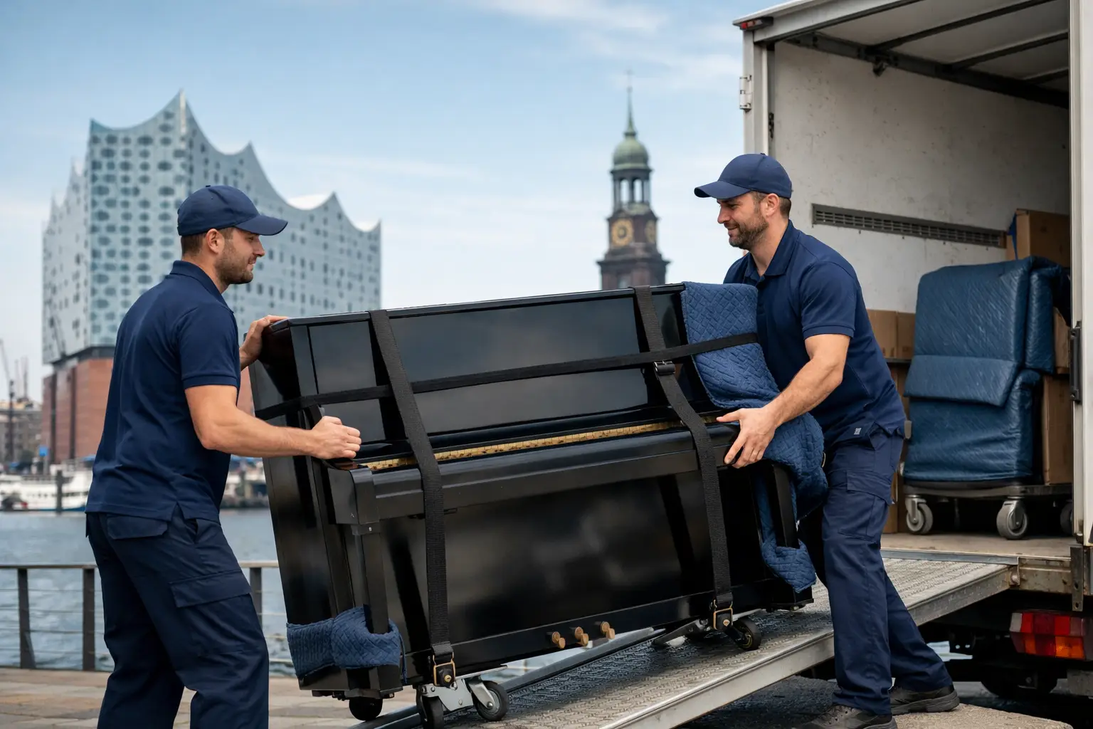Klaviertransport Hamburg - womit Sie rechnen