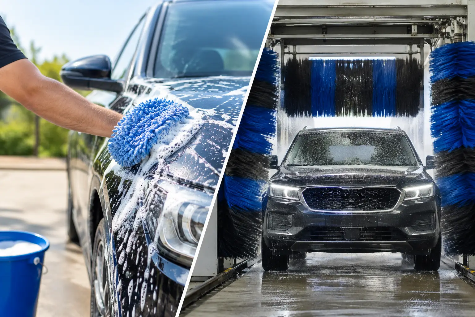 Hand Wash vs Automatic Wash: What Protects Your Paint?