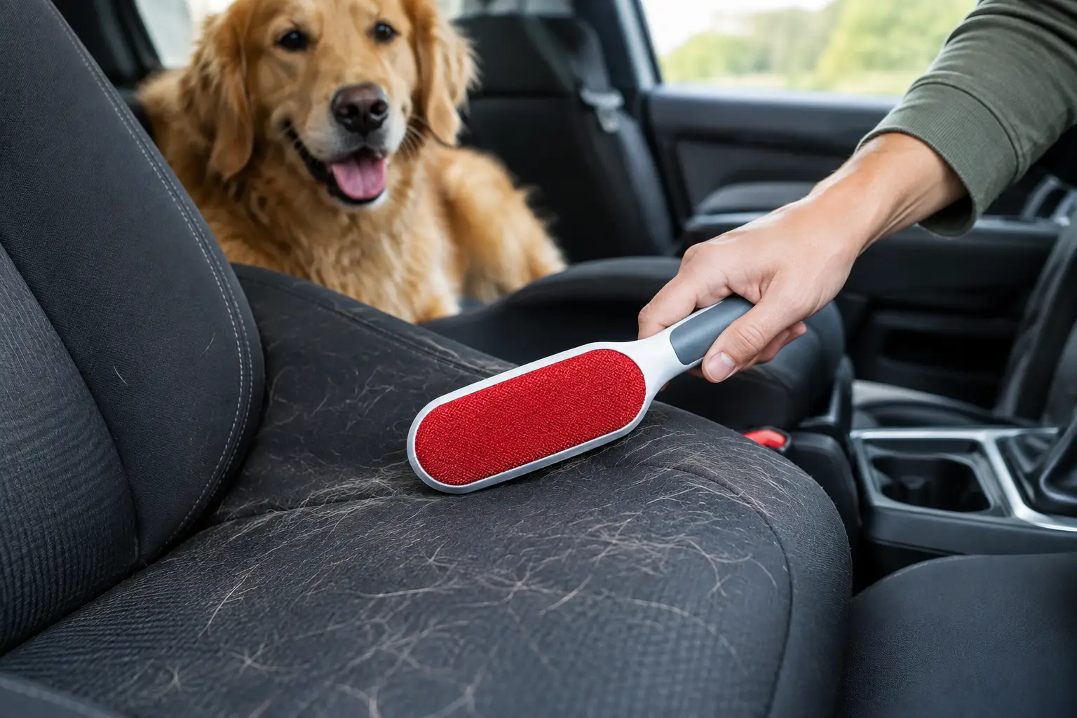Removing Pet Hair From Vehicles Without Damage