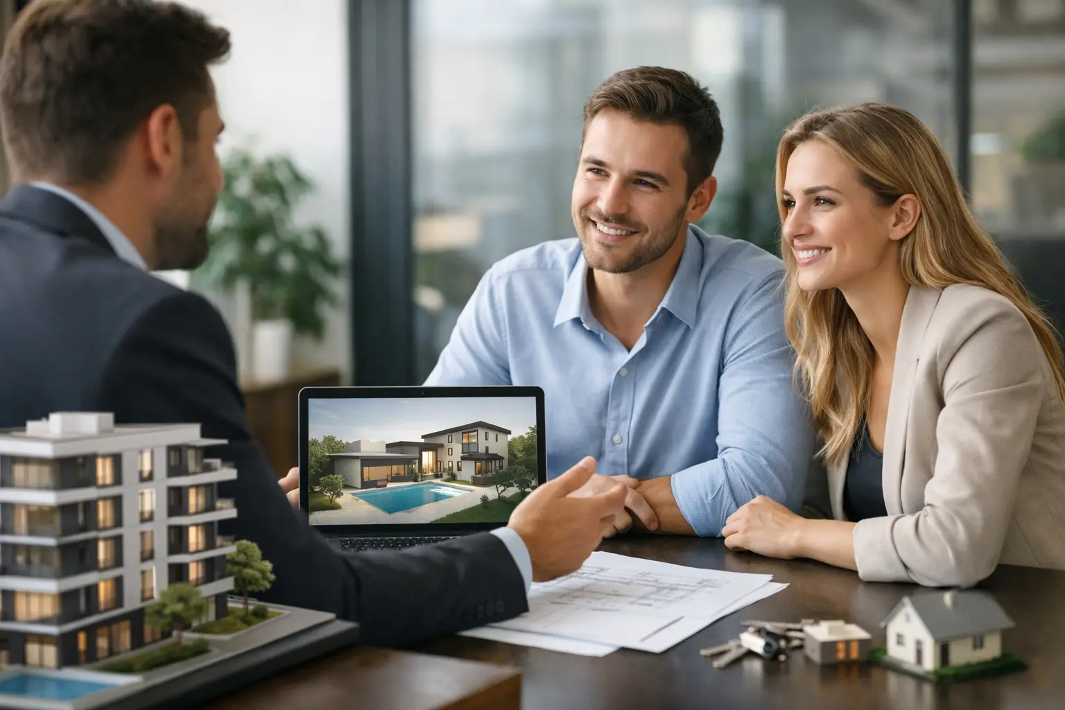 Estrutura de pré-vendas imobiliárias que converte