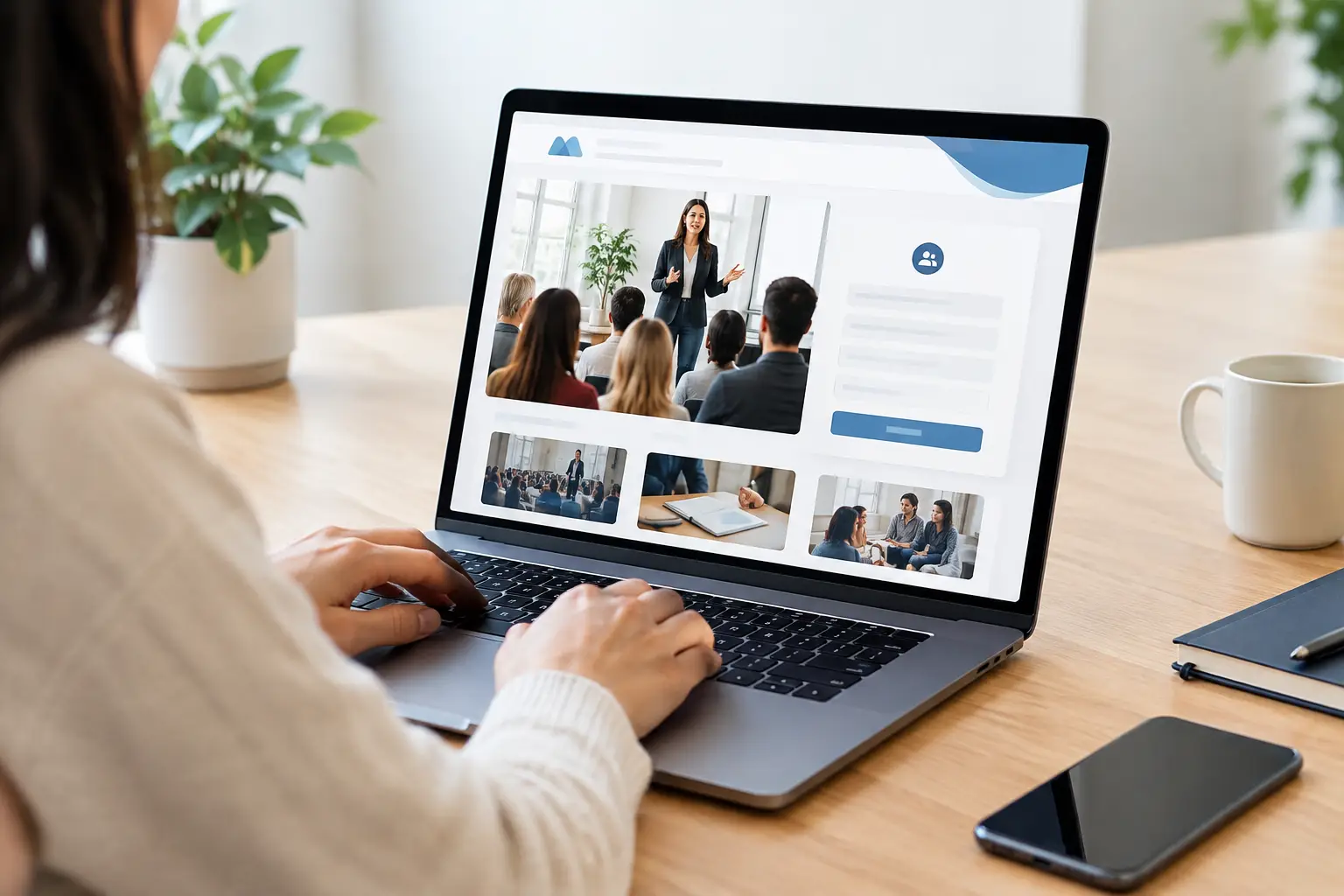 A Branded Workshop Registration Page Builds Trust