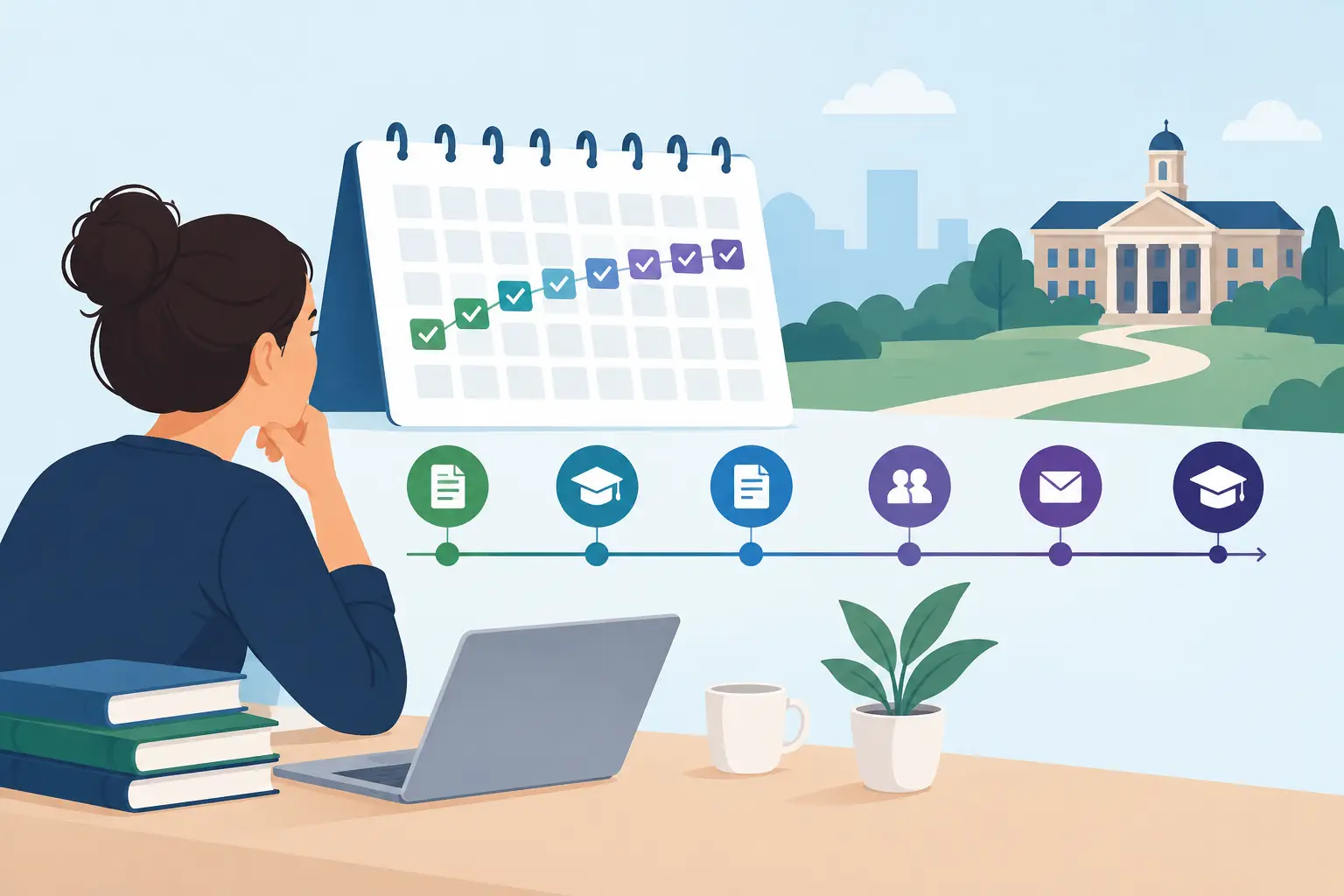 Graduate School Application Timeline: 12 Months