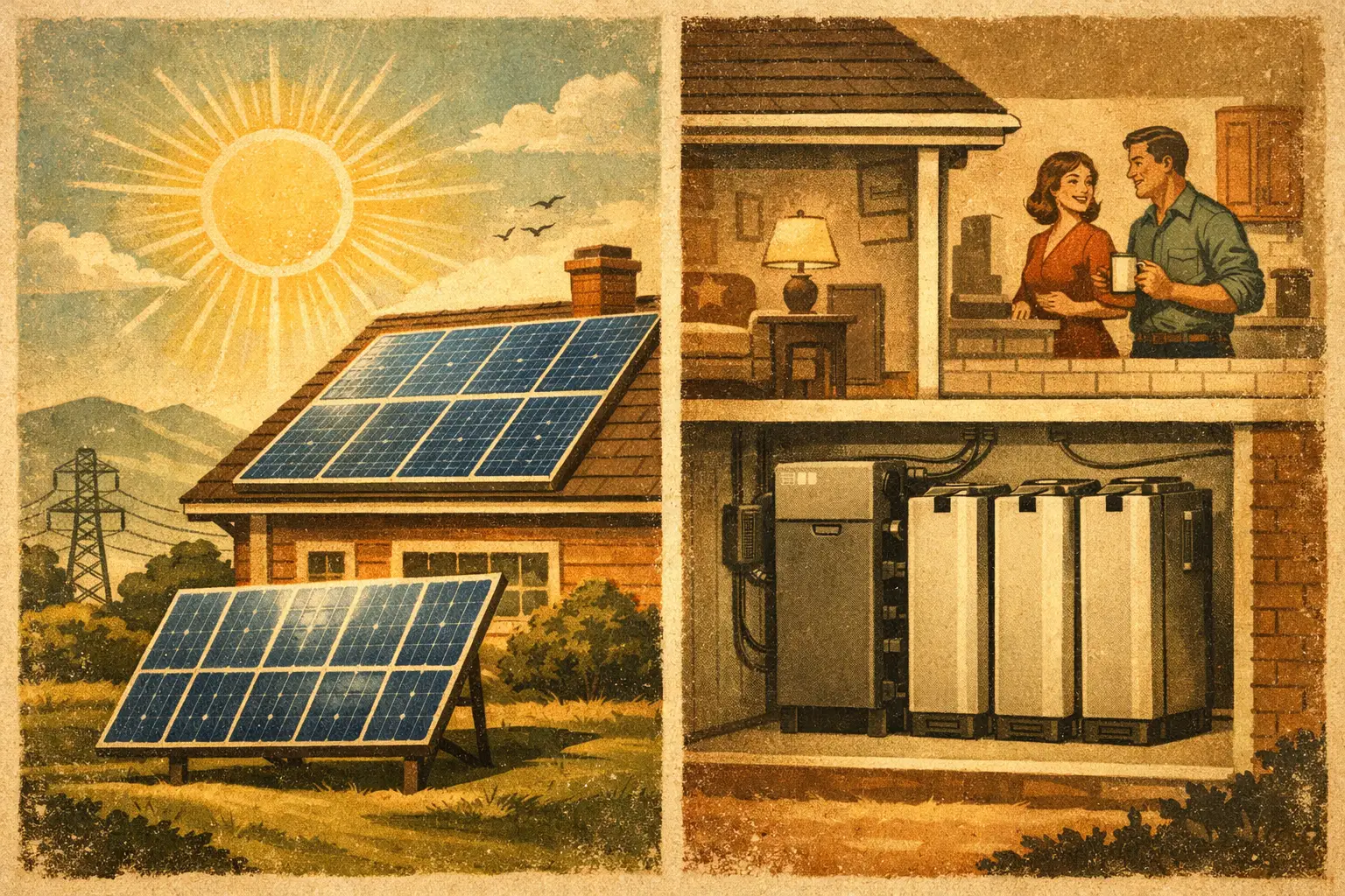 Solar Panels vs Battery Storage for Your Home