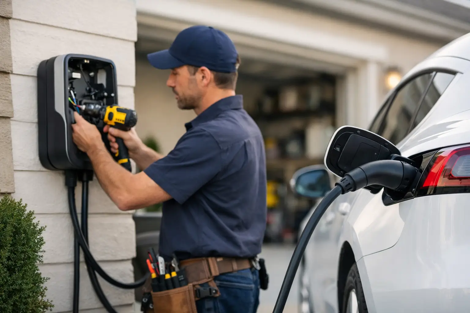 How EV Charger Installation Works at Home