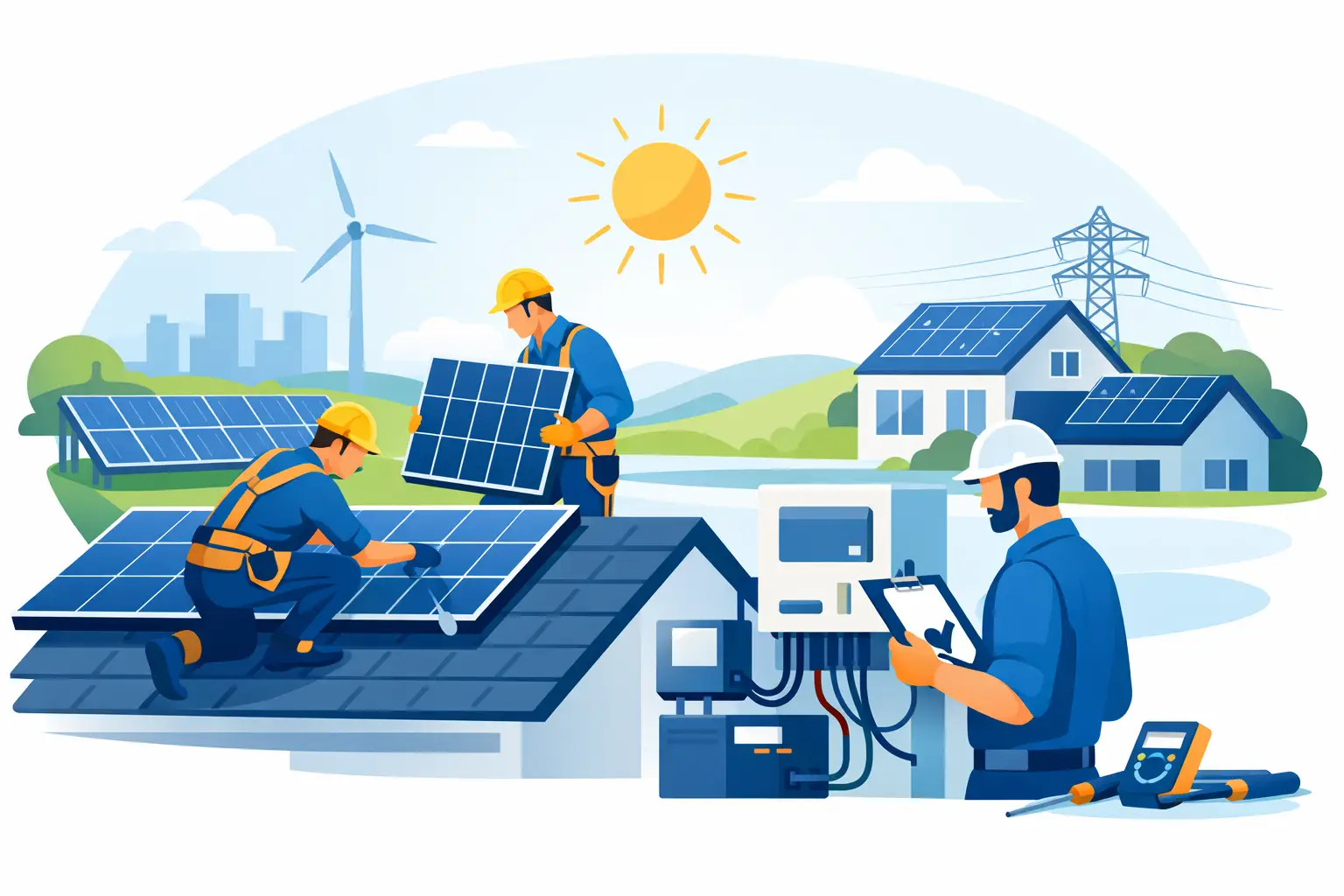 Solar PV Installation and Maintenance
