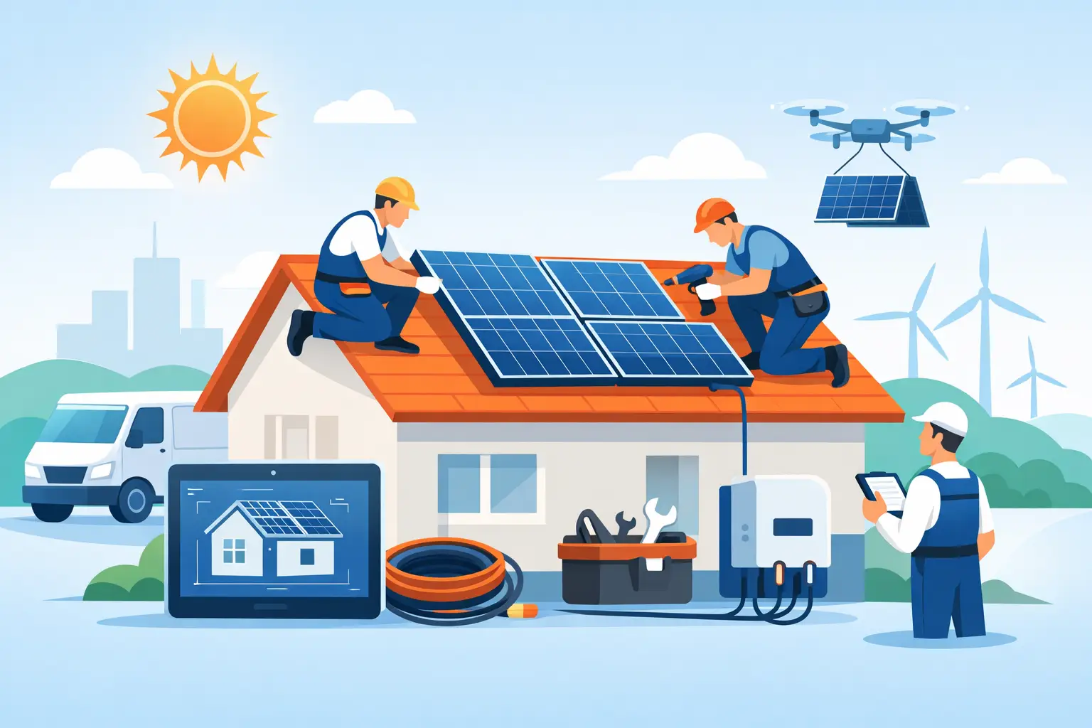 What Is the Solar Panel Installation Process?