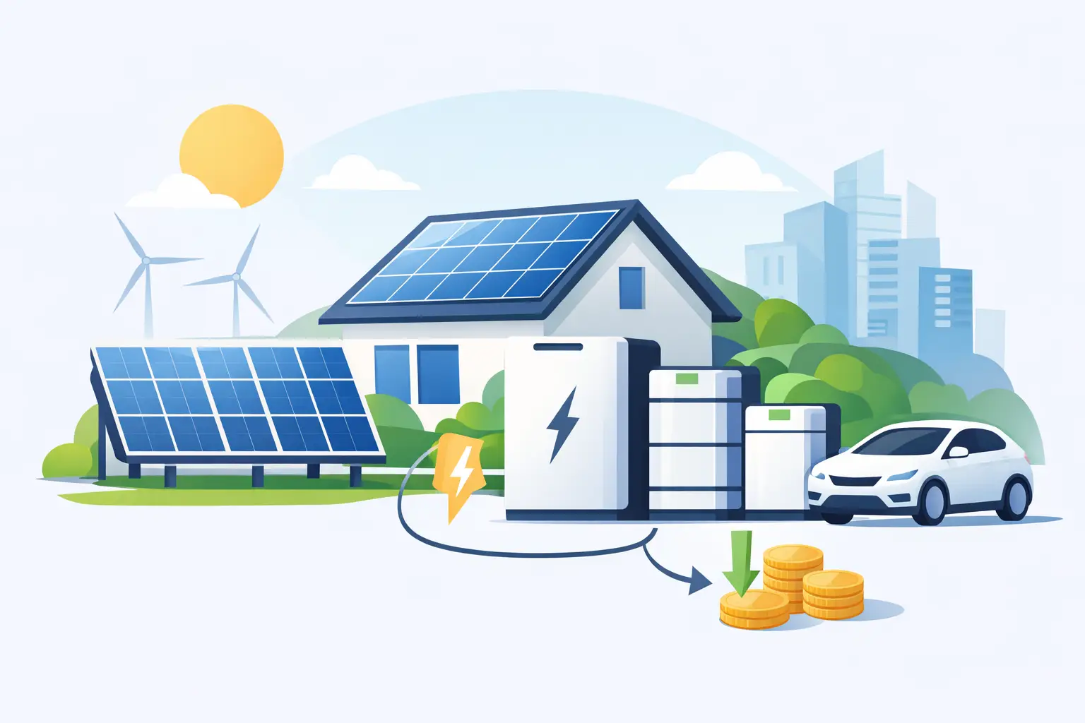 Battery Storage Systems for Lower Energy Bills