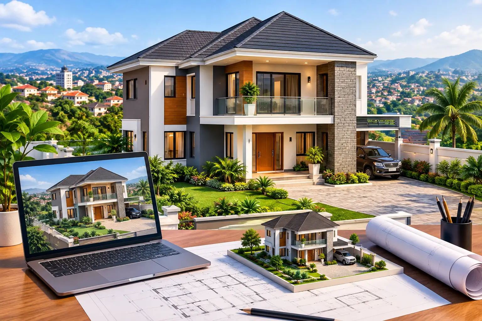 3D House Rendering Cameroon for Better Builds