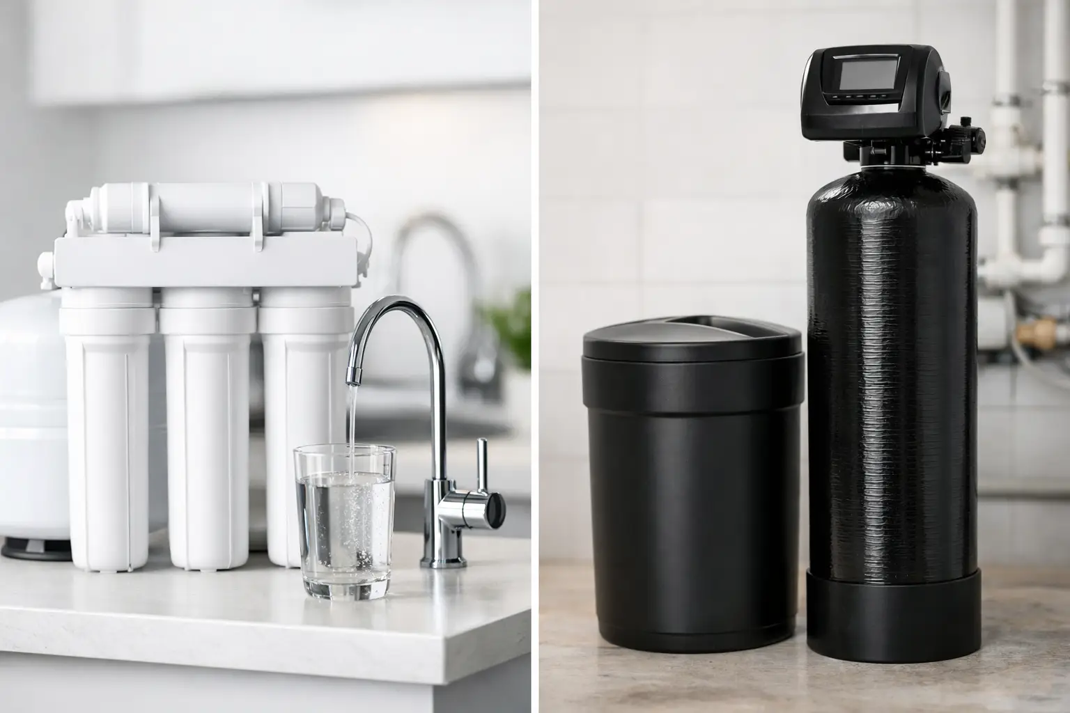 RO Filter vs Water Softener: Which One?