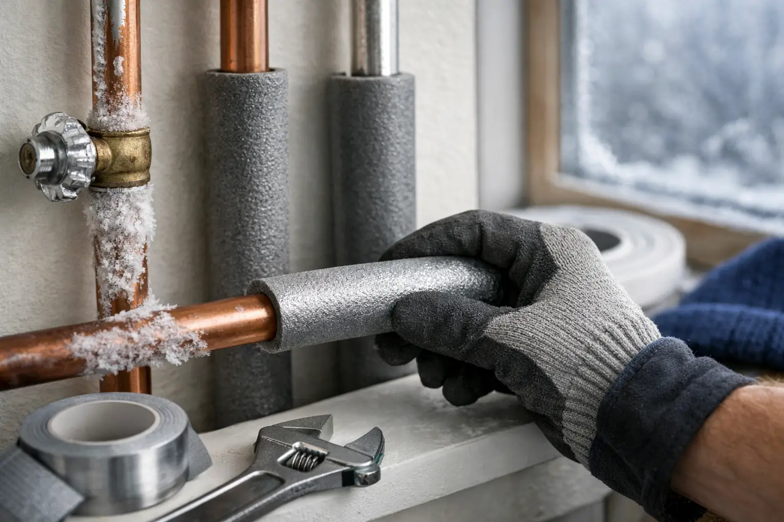 How to Prepare Pipes for Winter Properly