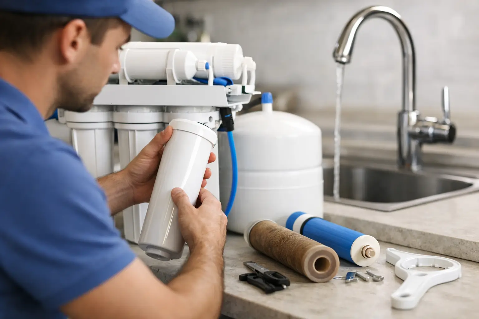 RO Filter Service: When Your System Needs Care