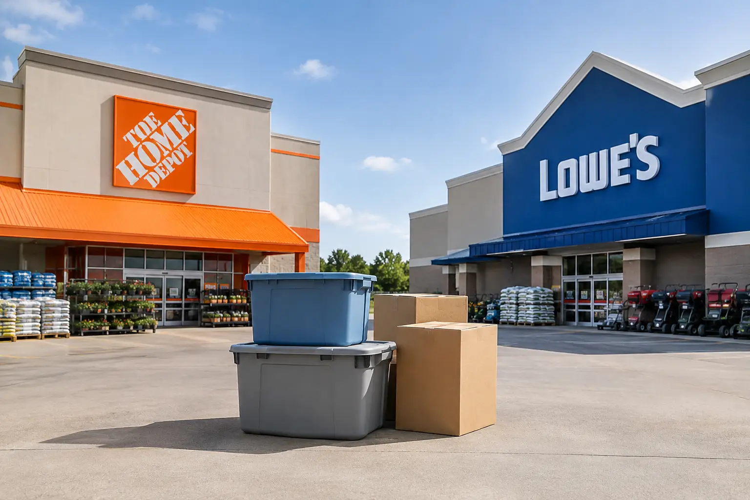 Home Depot vs Lowe's Storage: Where to Save