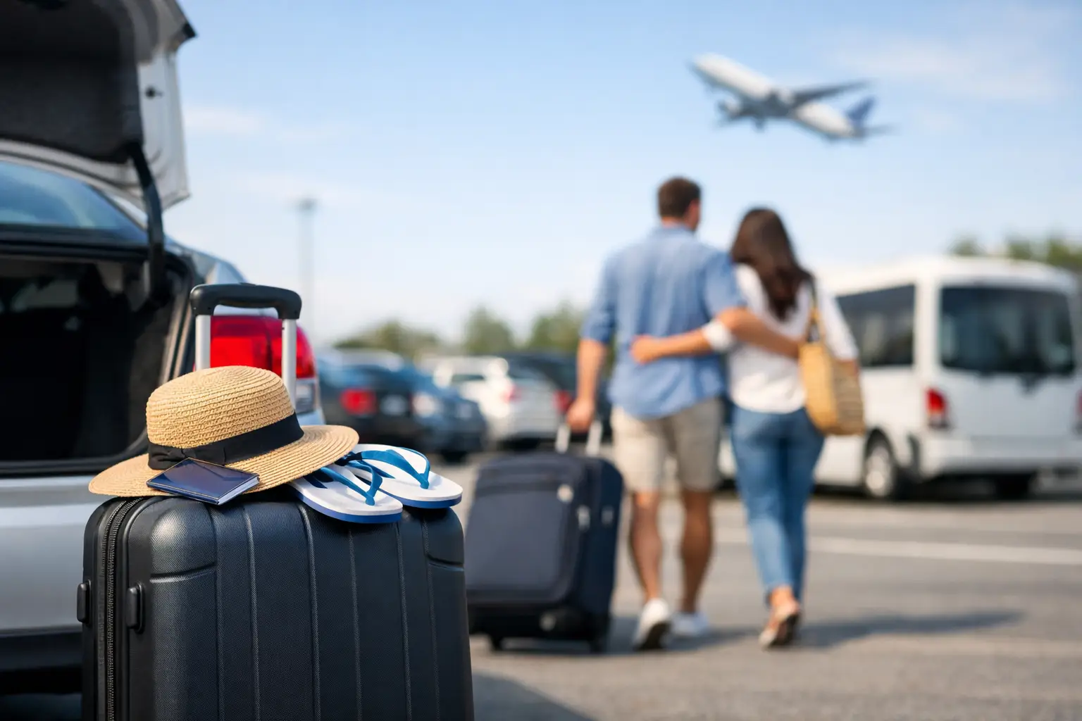 Langzeitparken für Urlaubsreise planen