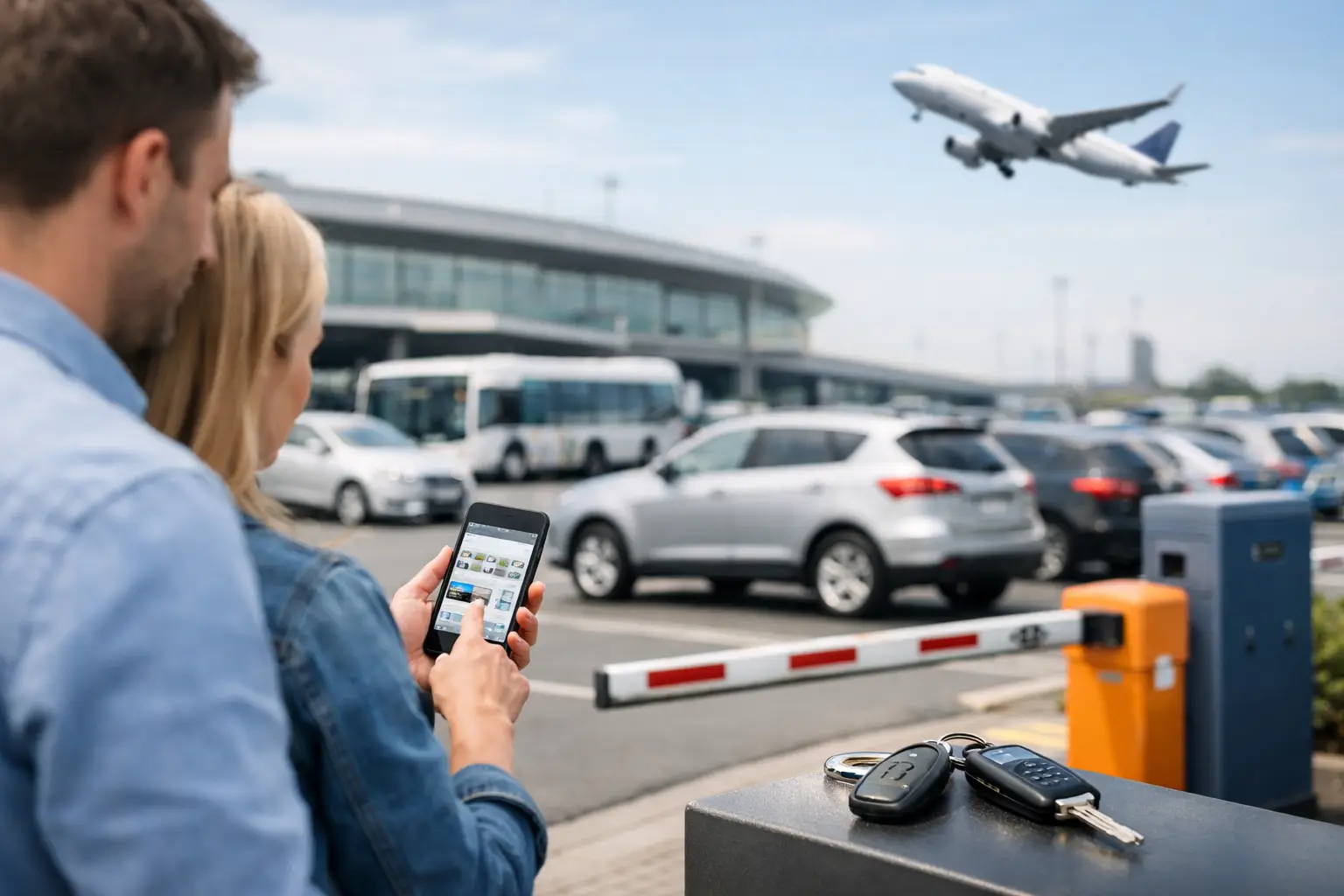 Parken am Flughafen richtig vergleichen