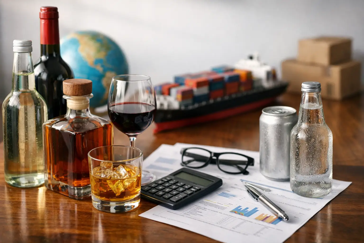 Cómo calcular costo nacionalizado de bebidas