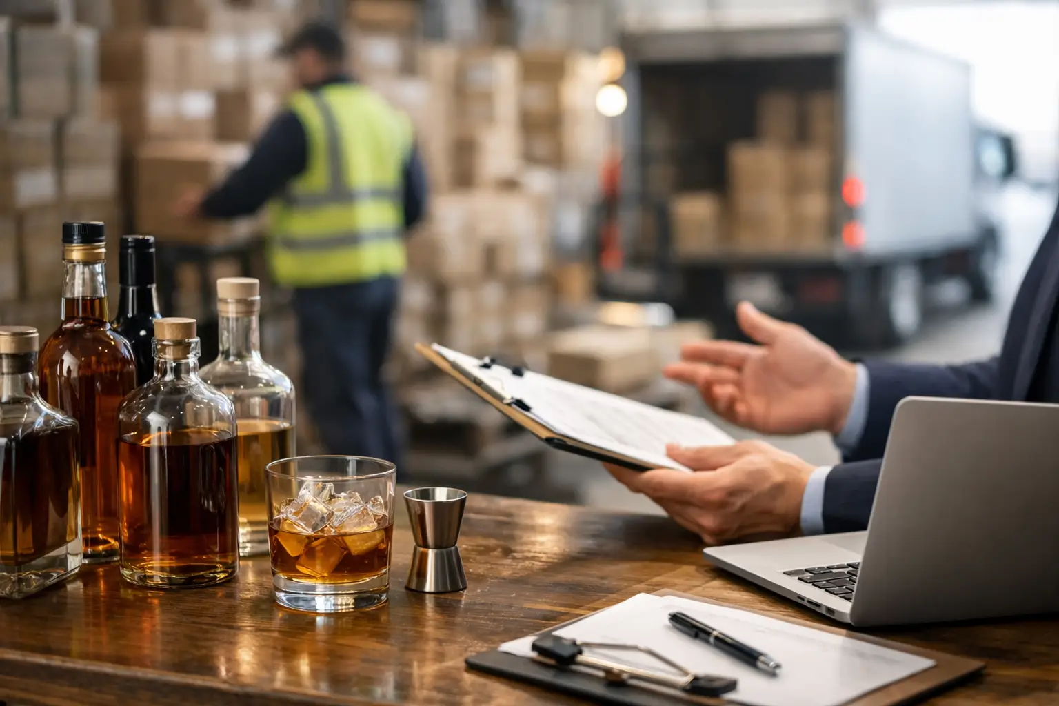 Guía de distribución de bebidas espirituosas para compradores