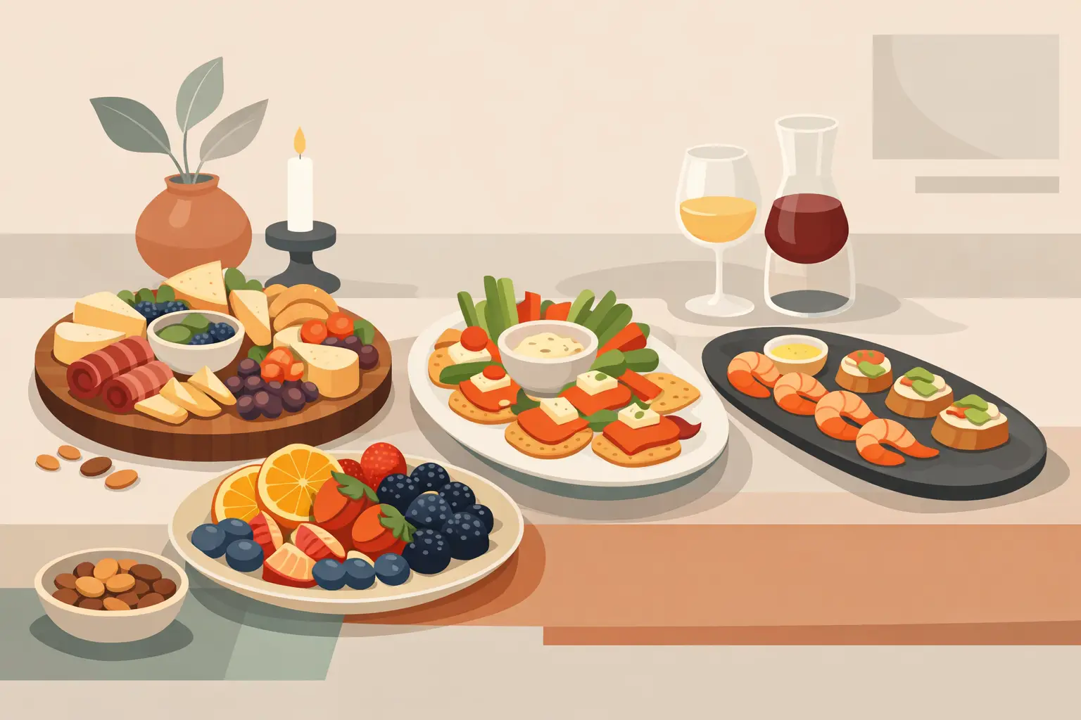 Serving Platters for Entertaining at Home