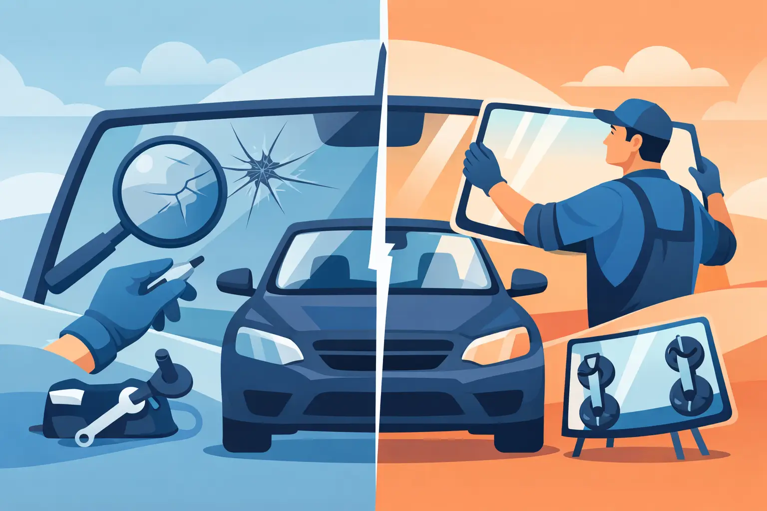 Auto Glass Repair or Replace? Know the Signs | mijarezsautoglass.com