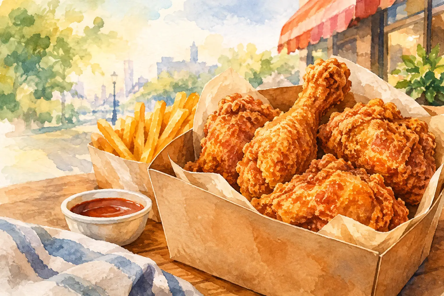 Crispy Fried Chicken Takeaway Worth Leaving Home For