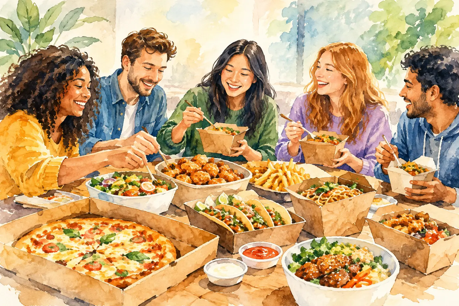 Best Group Takeaway Options for Big Appetites
