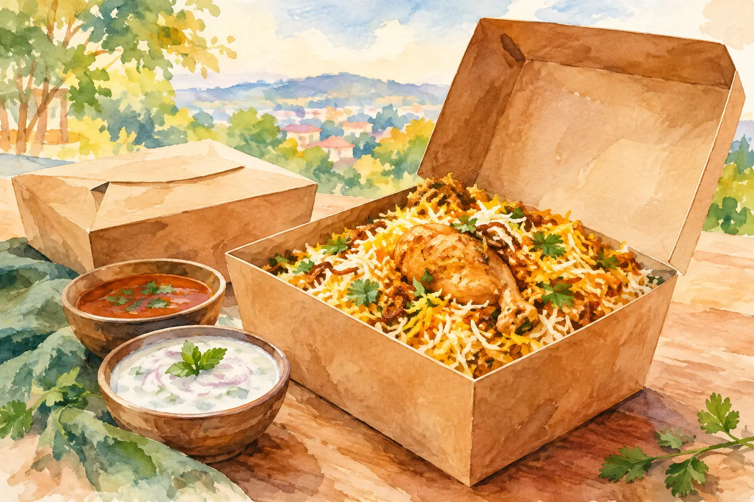 Redbank Plains Briyani Boxes Done Properly