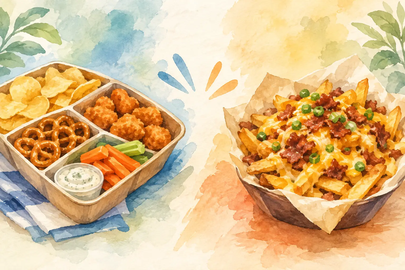 Snack Pack Versus Loaded Fries: What Wins?
