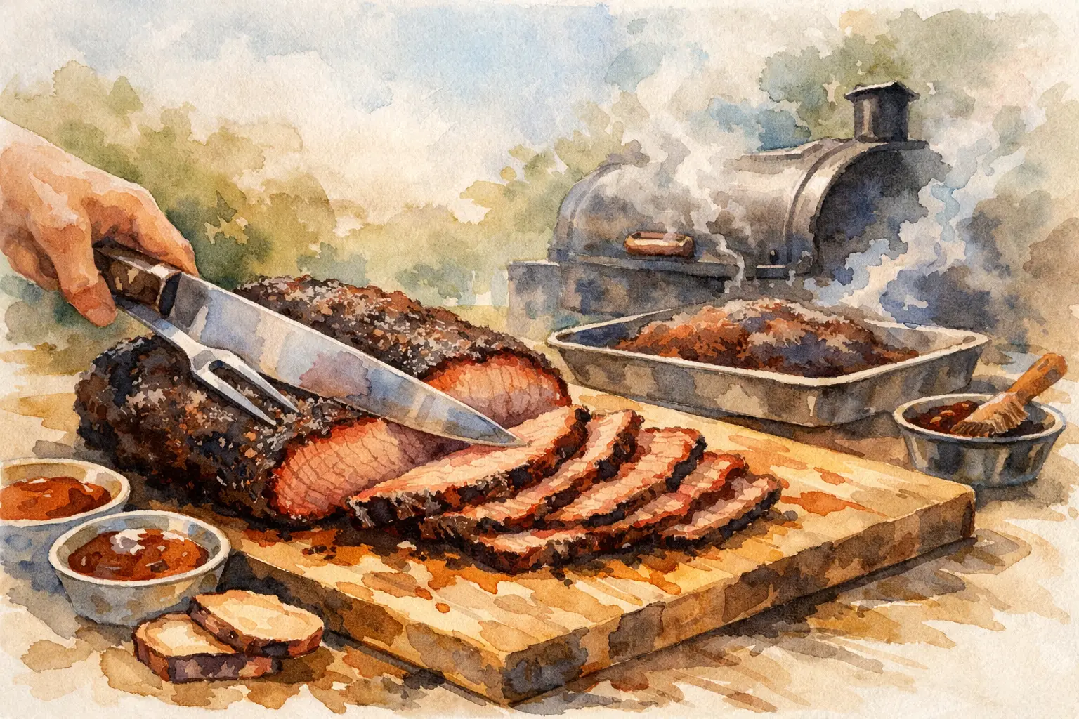 How Smoked Brisket Is Prepared, Properly