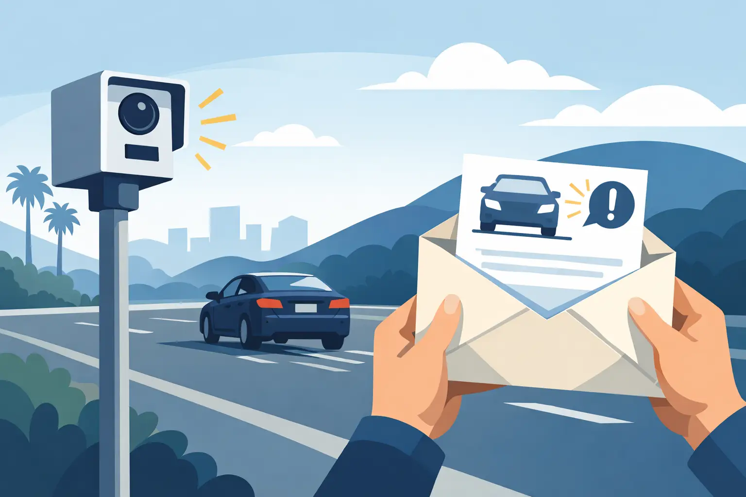 Speed Cameras in California: What a Notice Means