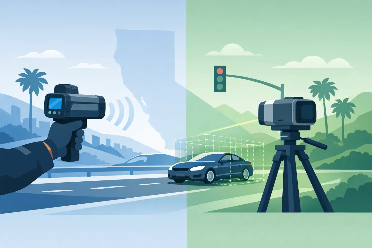 Radar Versus LiDAR Evidence on California Tickets