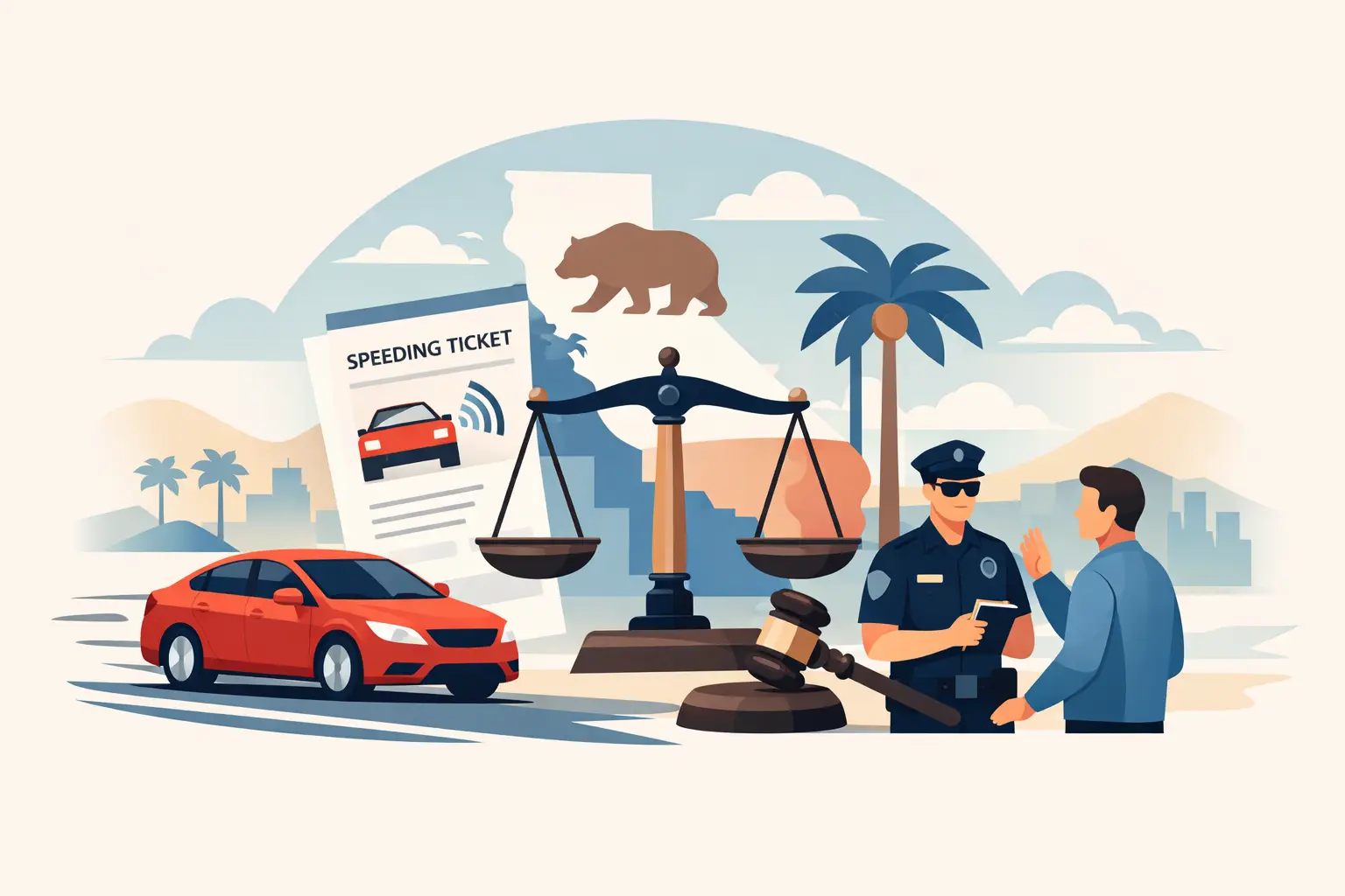 How to Fight a Speeding Ticket in California