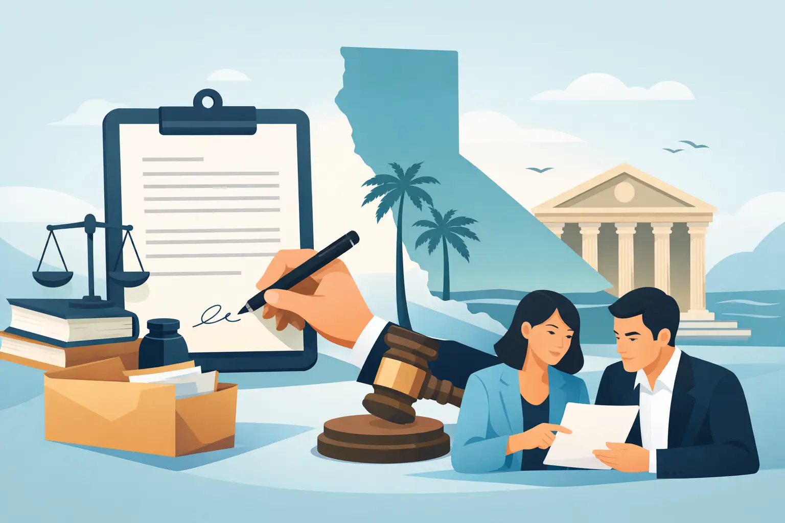 How to Prepare a Written Declaration in California