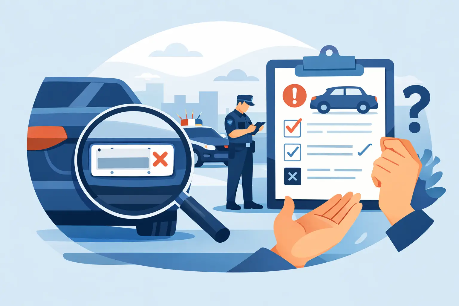 Wrong License Plate on Traffic Ticket? What to Do