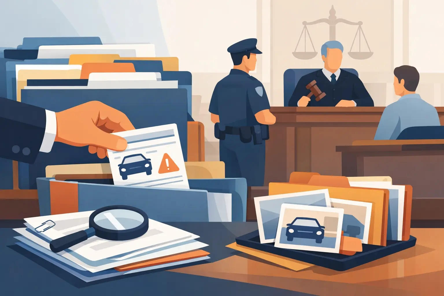 How to Organize Ticket Exhibits for Traffic Court
