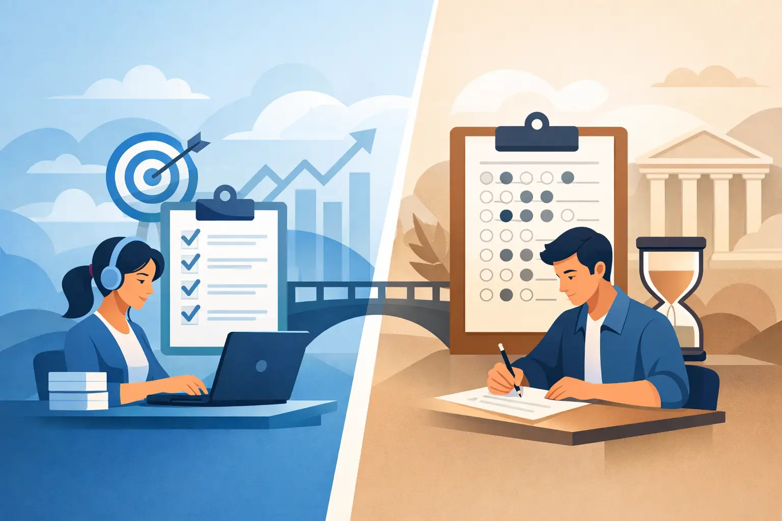 Practice Score vs Real Exam: Are You Ready?