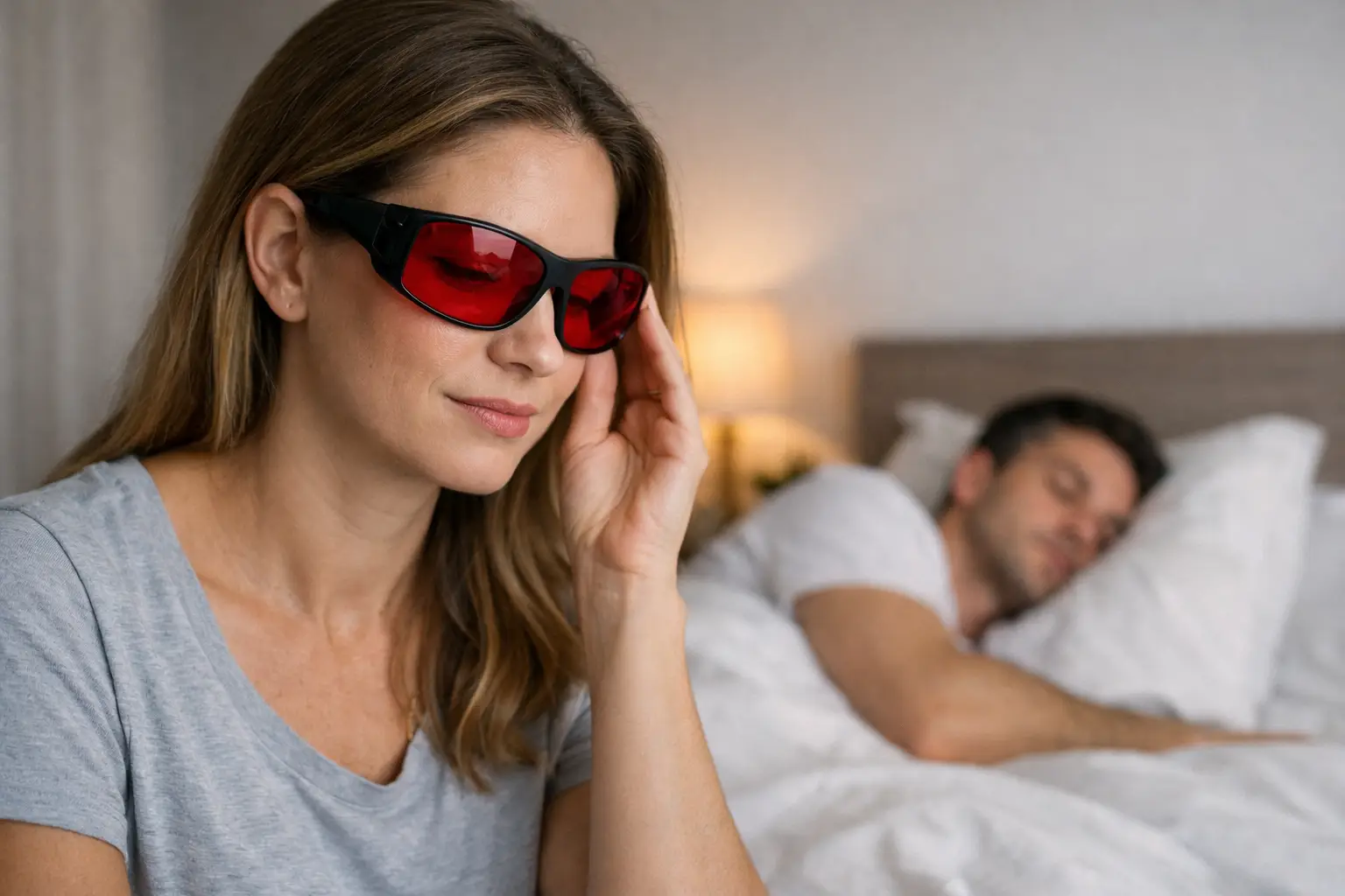 Kas red lens prillid aitavad magada paremini?