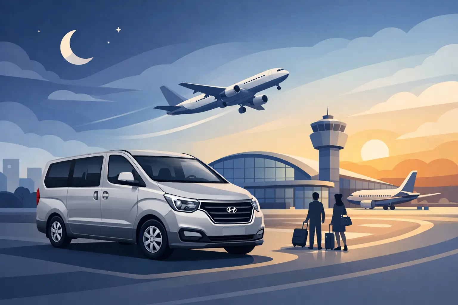 24 Hour Airport Transfer Liverpool, Any Time