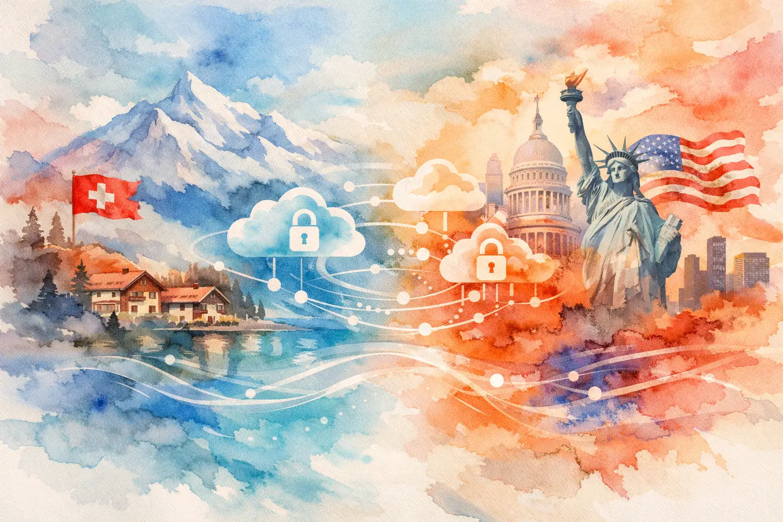 Swiss-U.S. Data Privacy Framework: Sicherer Datentransfer zwischen der Schweiz und den USA