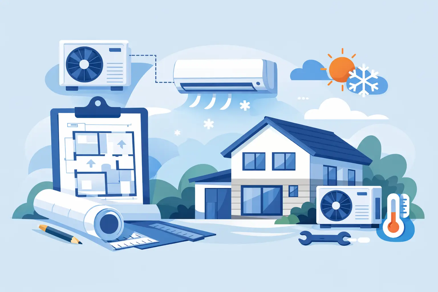 Klimaanlage für Einfamilienhaus richtig planen