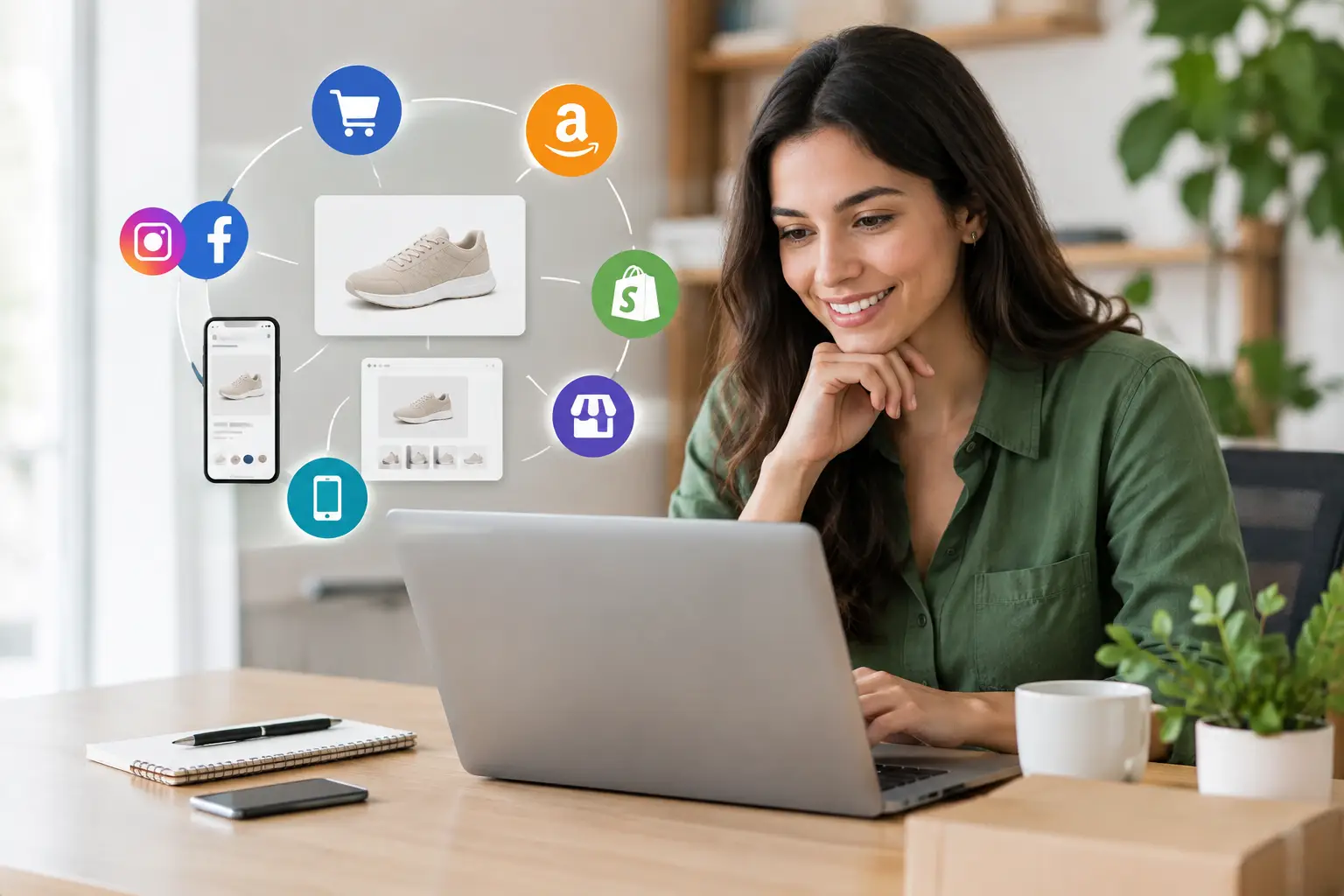 Guia para lançamento multicanal com controle