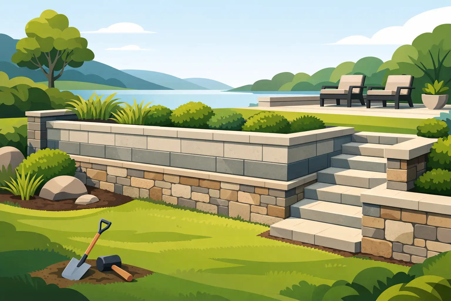 Retaining Walls That Look Good and Last