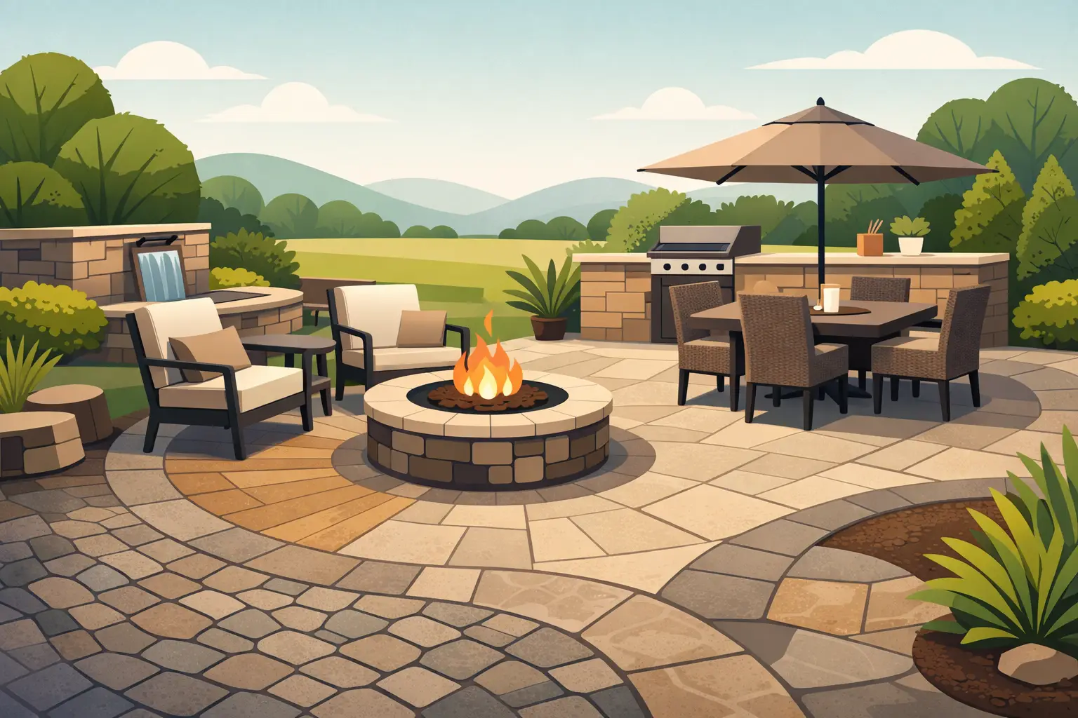 Winder Stamped Concrete Patio Ideas That Last