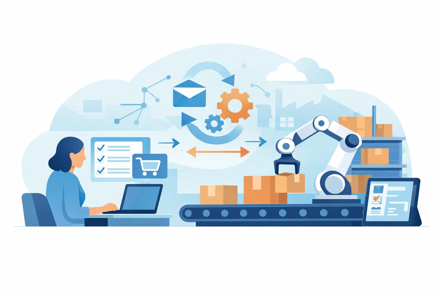 Gestione ordini B2B senza digitazione manuale