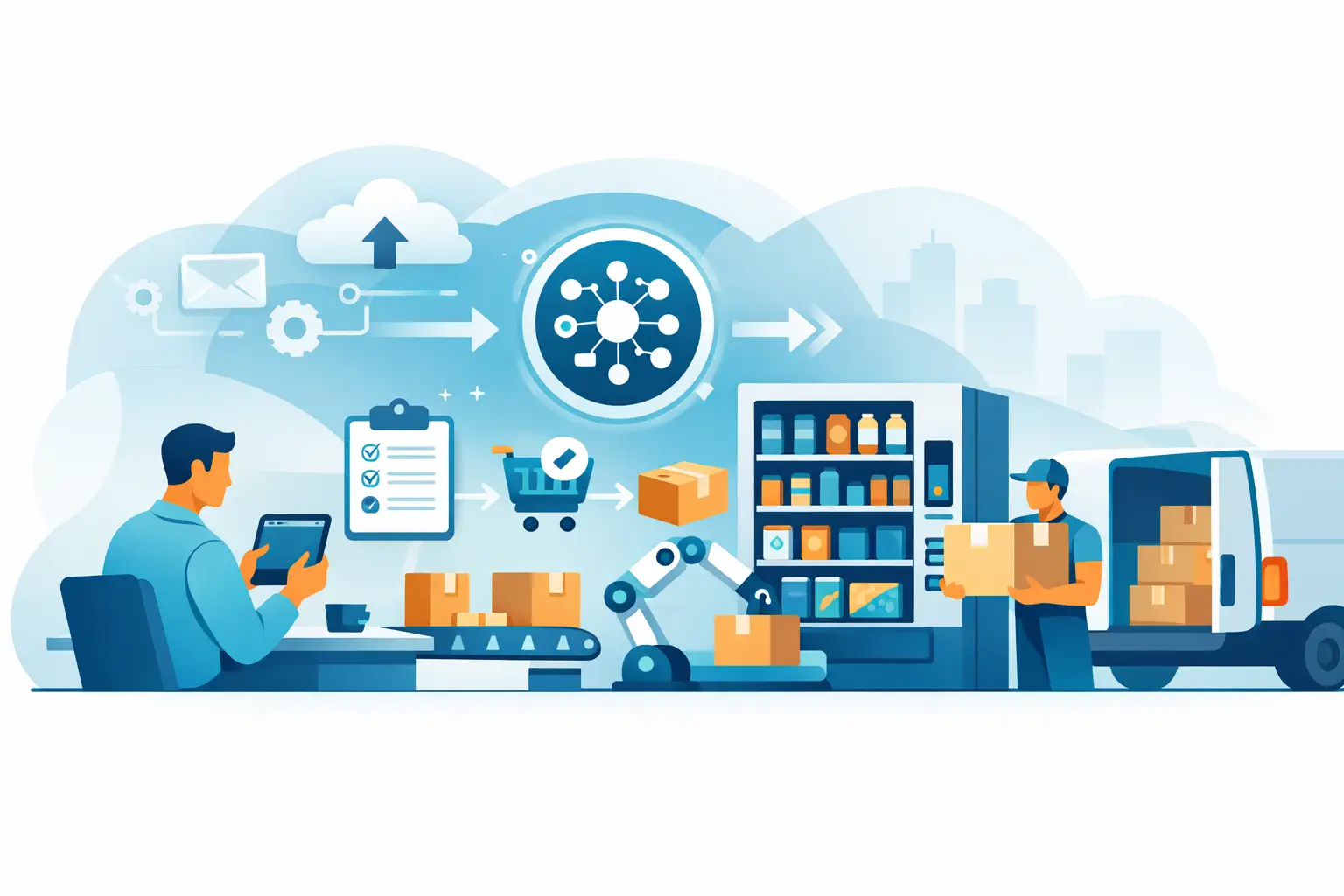 Digitalizzazione ordini distributori senza digitazione